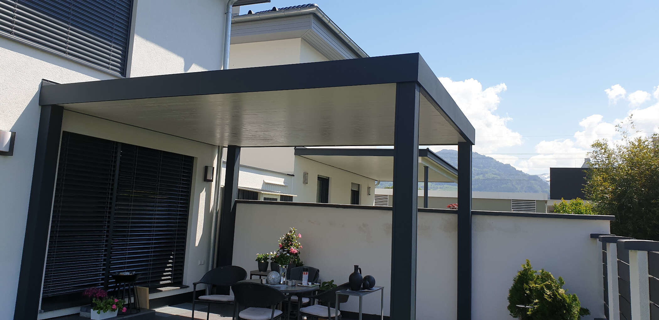 Terrassenüberdachung von Matec Dachtechnik